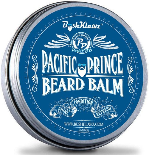 Pacific Prince Beard Butter - Midnight Ocean Breeze Conditioning Balm for Men's Grooming | 2 oz