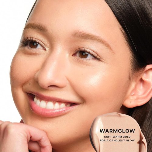 Saie Glowy Super Gel - Hydrating Makeup Primer & Illuminating Serum with Vitamin C - Warmglow (1 oz)