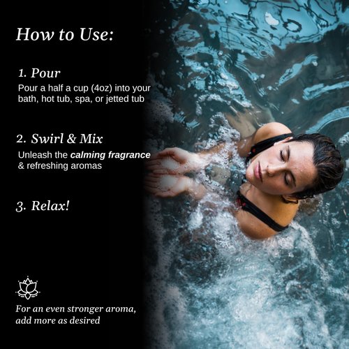 Relax Spa & Bath, Epsom & Dead Sea Salts, Aromatherapy Bath Salts for Hot Tub, Bath, or Spa, Infused with Magnesium, Recover Athletic Soak Therapy
