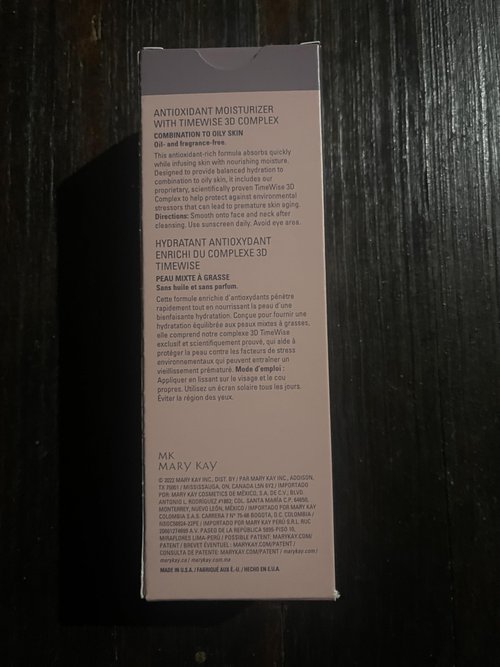 MARY KAY TIMEWISE ANTIOXIDANT MOISTURIZER