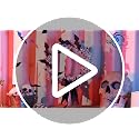 12-Inch Halloween DIY Disco Ball Wreath with Bats & Ribbons for Front Door