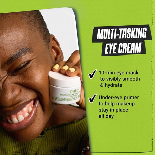 Kiehl's Avocado Eye Treatment - Under Eye Cream for Puffiness & Dark Circles | Caffeine Infused, 99% Natural