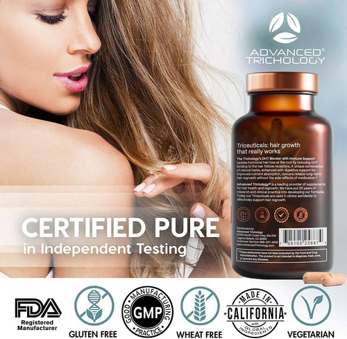 Regine Switzerland DHT Blocker - Hair Growth Supplement for Men & Women | Clinically Proven Formula