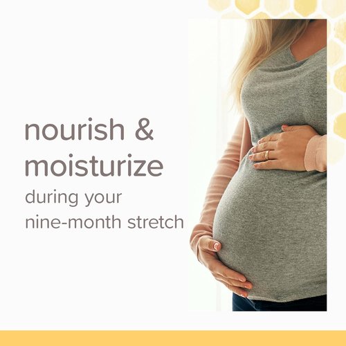 Burt's Bees Mama Bee Leg and Foot Cream - Soothing Peppermint & Coconut Oil Formula | 3.38oz, Fragrance-Free