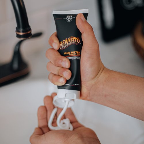 Beard Butter - Whiskey Bar by Suavecito for Men - 4 oz Cream