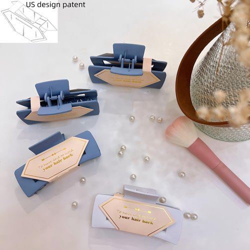 Tethzeng Bridesmaid Scrunchies Proposal Gifts Bachelorette Hair Claws Clips women heart sunglasses for Wedding Party Favors (40,blue)