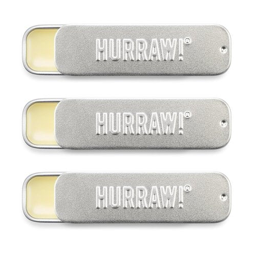 Hurraw! Lip Balm - Coconut, Mint & Vanilla - Organic, Vegan & Cruelty-Free | 3 Pack Bundle, Made in USA