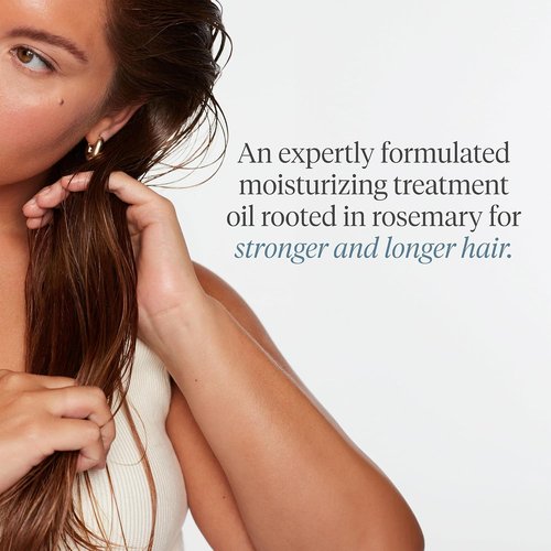 Briogeo Scalp Revival Rosemary Pre-Wash Oil - Moisturizing Treatment for Dry, Flaky Scalp | Strengthens Hair & Soothes | Vegan & Cruelty-Free