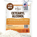 CETEARYL Alcohol (1 lbs / 16 oz) 100% Pure Extracted from Coconut & Palm Oils. Premium Granules Cetearyl Alcohol for Lotion Making, Creams, Scrubs, Shampoos, Conditioners, Moisturizers | 1 Pound