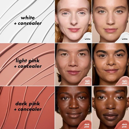 e.l.f. Soft Glam Brightening Corrector - Minimize Dark Circles & Discoloration | Hydrating Vegan Formula, Light Pink