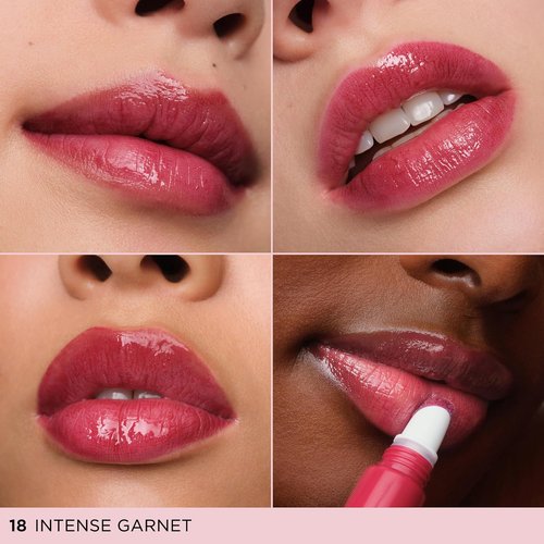 Clarins Lip Perfector - Peptide Plumping Hydrating Lip Gloss | Non-Sticky Shine & Sheer Shimmer | 0.35 Ounces