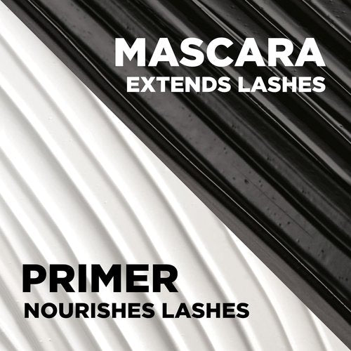 L'Oreal Paris Double Extend Tubing Mascara - Lengthening & Smudgeproof, Black, 2-Step Formula