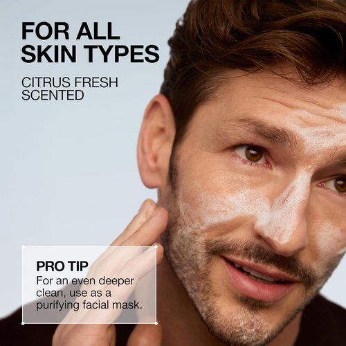 Lab Series Max LS Anti-Age Cleanser - Foaming Face Wash for Men - Detoxifies Skin, 3.4 fl oz