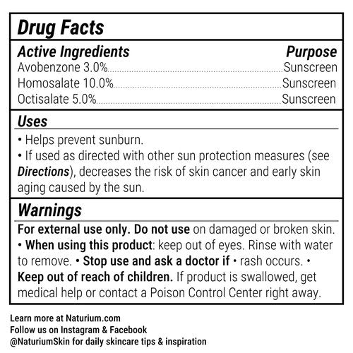 Naturium Dew-Glow Tinted Moisturizer SPF 50+ Light, Daily Moisturizing Sunscreen & Face Primer with Tint, Skin Protector with Dewy Finish, 1.7 oz