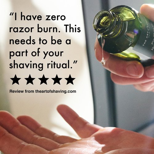 The Art of Shaving Pre Shave Beard Oil for Men, Protects Against Irritation and Razor Burn, Clinically Tested for Sensitive Skin, Sandalwood, 2 Fl Oz (Pack of 1)