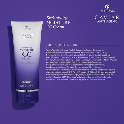 CAVIAR Anti-Aging Moisture CC Cream - 10-in-1 Hair Protection & Treatment | Nourishes & Hydrates