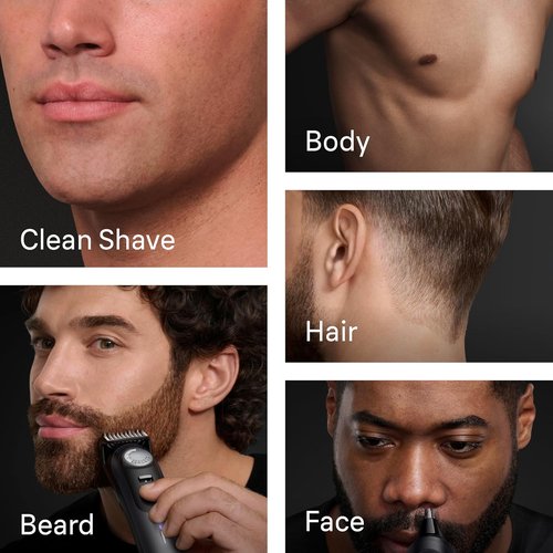 Braun Series 9 PRO All-in-One Grooming Kit - Cordless Trimmer, Hair Clippers & Shaver for Men | AIO 9550