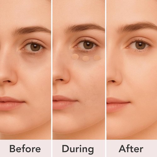 Dermaflage Waterproof Concealer Palette - Full Coverage Matte Finish for Face & Body | Hides Dark Circles & Acne, Medium