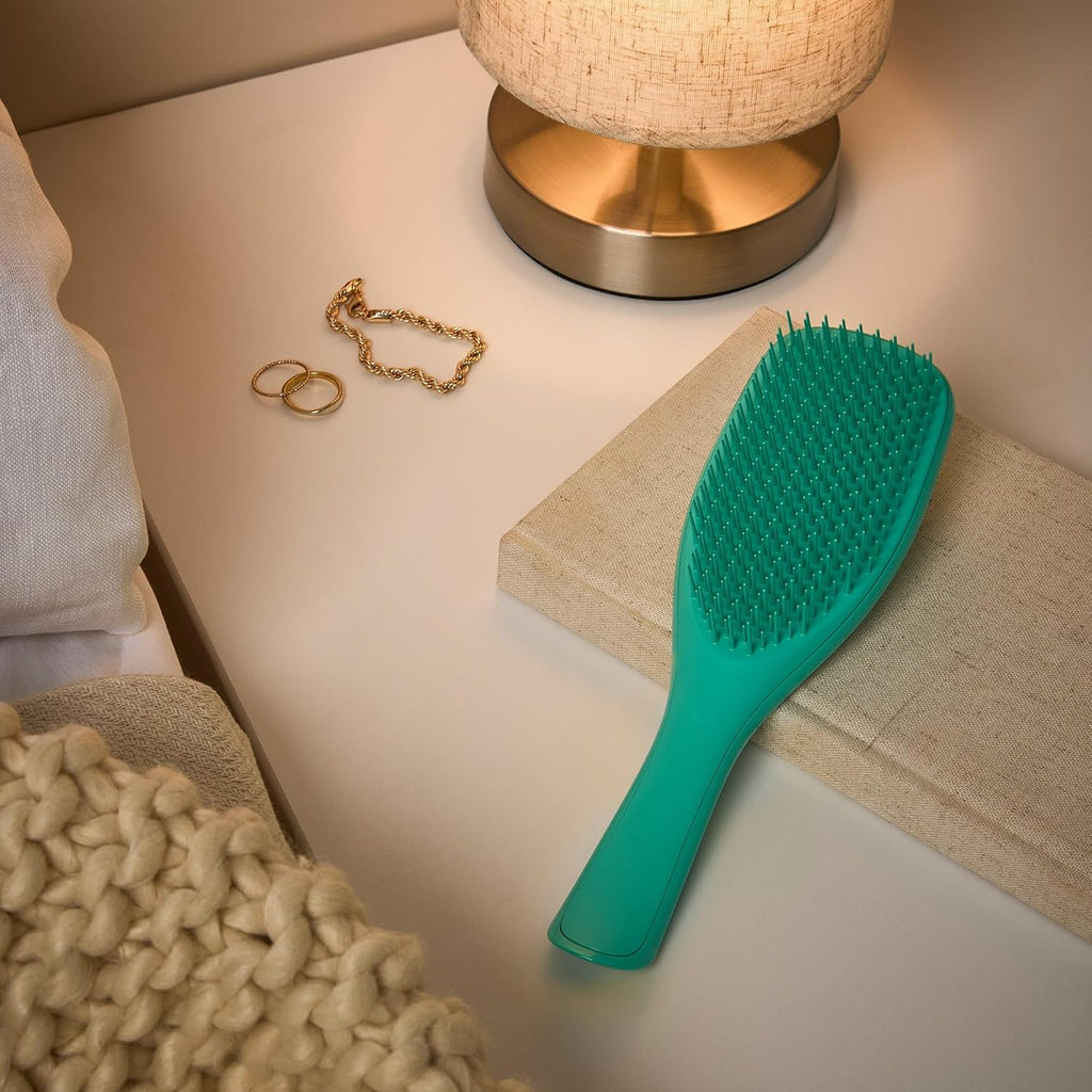 Tangle Teezer Ultimate Detangler Brush - Reduces Frizz & Breakage for Curly Hair Types | Aqua Green