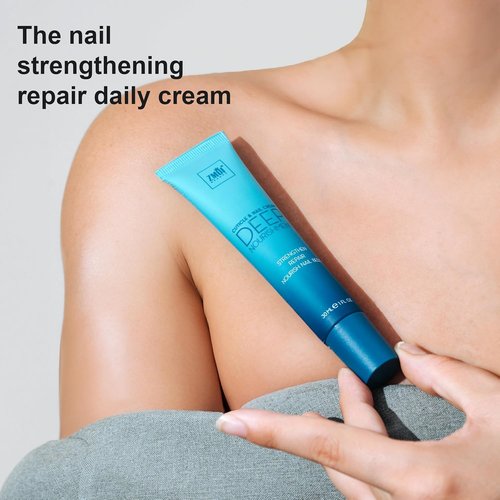 Regine Switzerland Cuticle & Nail Cream Treatment - Deep Nourishing Daily Repair with Organic Shea Butter & Jojoba Oil - Hydrating & Strengthening (1 Fl Oz)