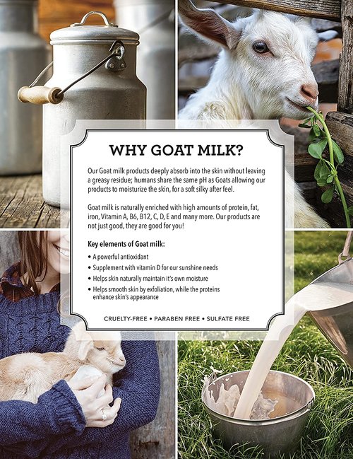 Dionis - Goat Milk Skincare Verbena and Cream Scented Hand Cream (1 oz) - Made in the USA - Cruelty-free and Paraben-free