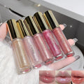 Petansy Shimmery Glitter Lip Gloss Set - 5 Colors of Nourishing Hydrating Lip Plumper