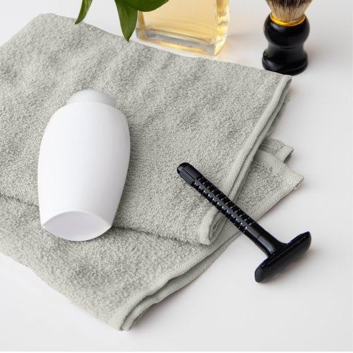 Avalon Towels Salon Towel - Silver Hand Towels Bulk Pack of 24-100% Cotton Absorbent Spa, Facial & Gym Towel for Working Out - 16x27 Inches (Not Bleach Proof)