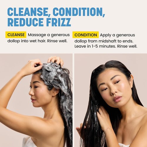 Drybar Liquid Glass Smoothing Conditioner - Reduces Frizz & Adds Shine | Lightweight, Vegan Formula for All Hair Types