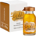 Nutree Professional Gold Hair Shine Ampoule - Deep Conditioning Serum with Shea Butter & Amino Acids | 0.33 fl oz