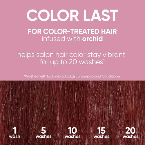 Biolage Color Last Shampoo & Conditioner Set - Protects & Maintains Vibrant Color | Paraben & Silicone-Free | Vegan