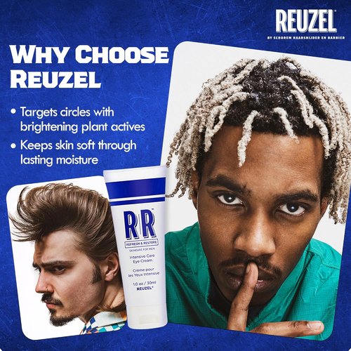 Reuzel Eye Care Cream - Brightening Formula to Reduce Dark Circles | Lightweight & Hydrating, 1 oz