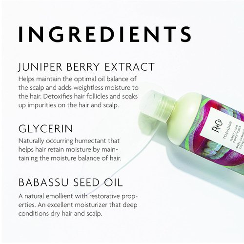 R+Co TELEVISION Perfect Hair Conditioner - Hydrating & Smoothing Formula for All Hair Types