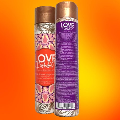 Love Boho Festival Fever Tingle DHA Bronzer Beginner Level 10oz