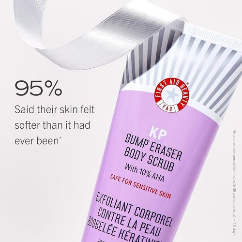 First Aid Beauty - Hydrated Glow Kit | KP Bump Eraser Scrub, Radiance Pads & Ultra Repair Cream, 4ct