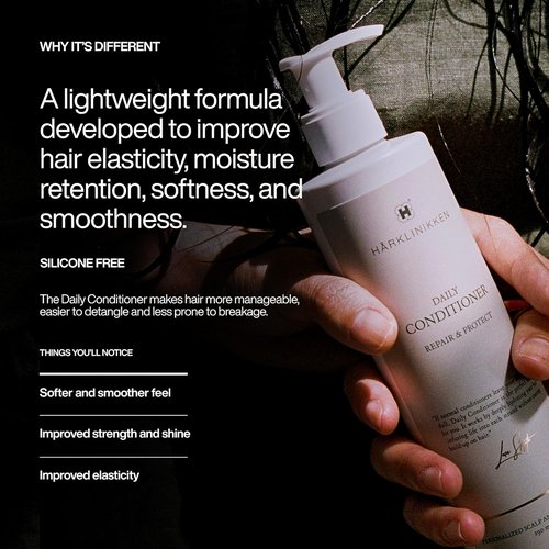 Harklinikken Daily Conditioner - Lightweight Formula That Repairs & Protects Hair - Improves Manageability