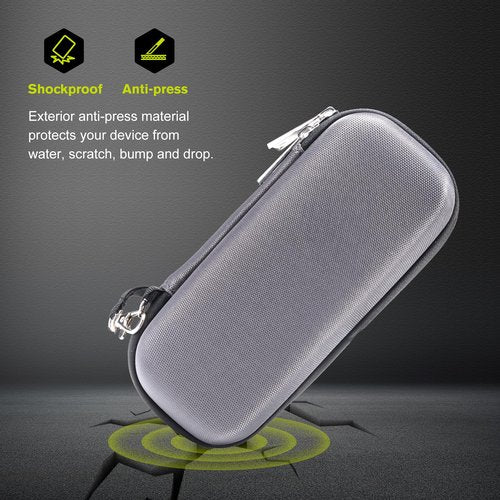 ProCase Hard Travel Carrying Case for Hybrid Electric Trimmer and Shaver, Portable Hybrid Razor Organizer Storage Bag Fit QP2630 QP2620 QP2530 QP2520 and Accessories -Carbon