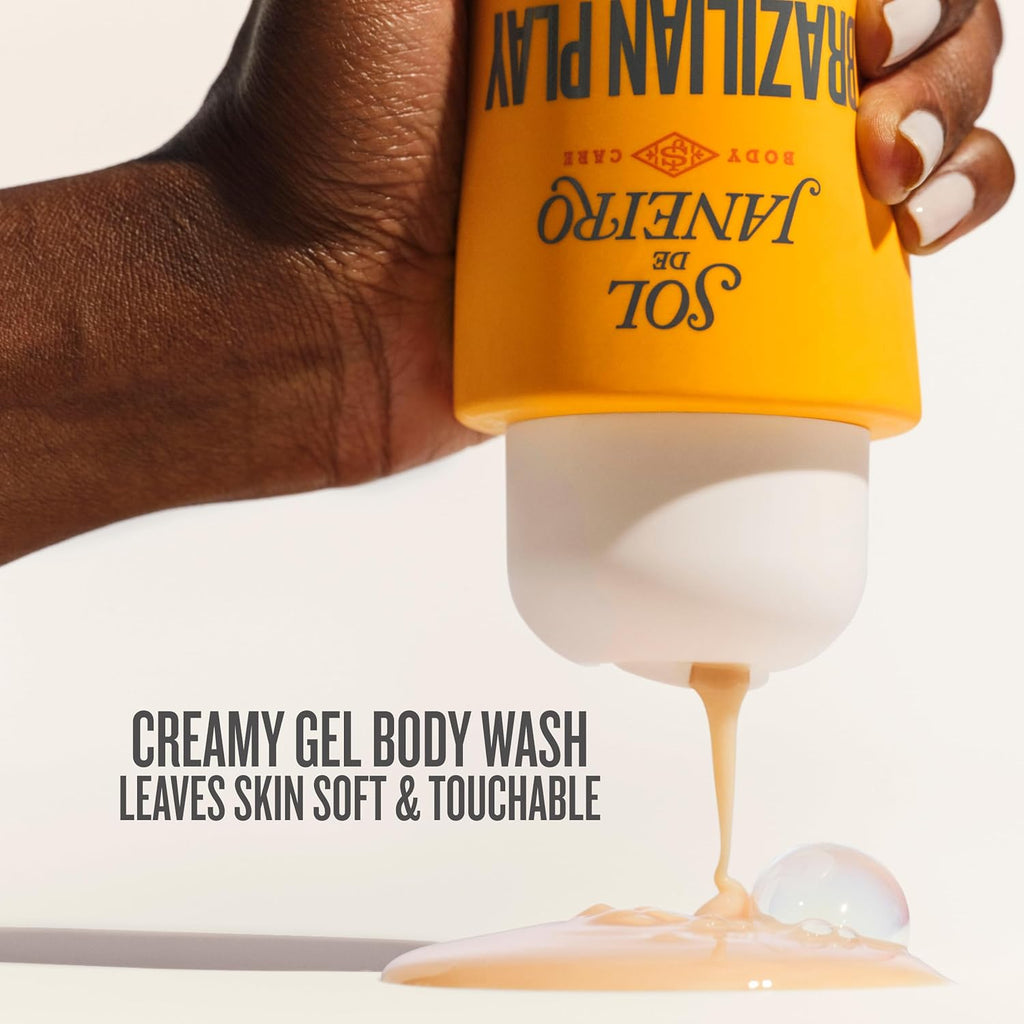 Sol de Janeiro Brazilian Play Body Wash - Moisturizing Shower Gel in Cheirosa 62 Scent