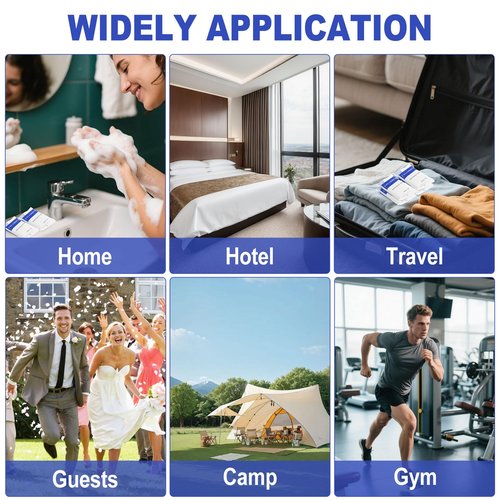 Travel Size Bars Soap in Bulk, Individually Wrapped Mini Small Body Hand and Face Soaps Toiletries Amenities for Hotel, Shelter/Homeless/Nursing Home/Charity/Motel/Guest Bathroom 0.88 oz (120 Pack)