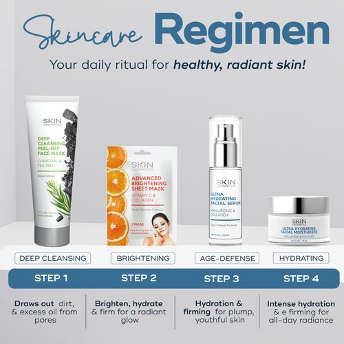 Skin Aesthetics Hyaluronic Acid & Collagen Face Moisturizer - Anti-Aging, Ultra Hydrating, Fine Lines & Wrinkles Treatment - Dermatologist Tested Korean Skincare - Clean Beauty, Cruelty-Free - 1.69 oz