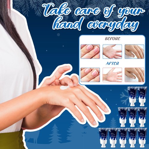 Heigble 50 Pcs 1 Oz/ 30 ml Christmas Snowflakes Hand Cream Gifts Bulk Travel Size Winter Thank You Hand Cream Body Lotion Gifts for Women Teacher Nurse Souvenir Xmas Party Supplies