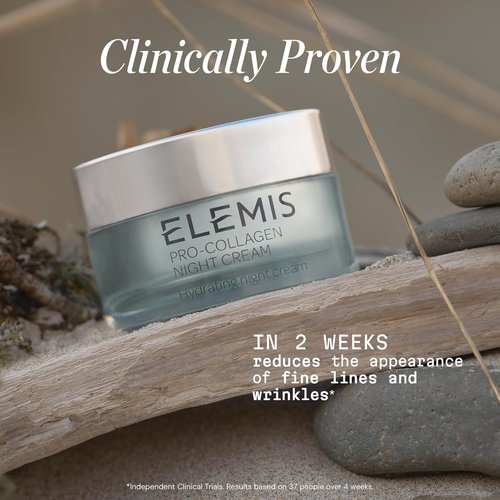 ELEMIS Pro-Collagen Night Cream - Ultra Rich Facial Moisturizer for Youthful Skin