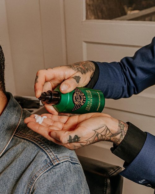 18.21 Man Made Shaving Gel - Spiced Vanilla, 6 Fl. Oz | Non-Lathering, Moisturizing Formula for Smooth Shave