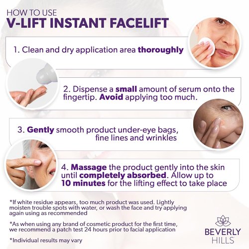 Beverly Hills V-Lift Bee Venom Eye Serum - Instant Lift for Dark Circles & Puffiness | 30mL (120 Day Supply)