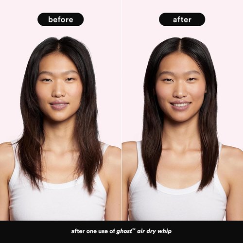 VERB Ghost Air Dry Whip - Weightless Styling Cream with Moringa Oil - Anti-Frizz & Hydration - Vegan, Paraben-Free