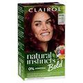 Clairol Natural Instincts Bold Hair Dye - BR36 Deep Burgundy Acai Color | Single Pack