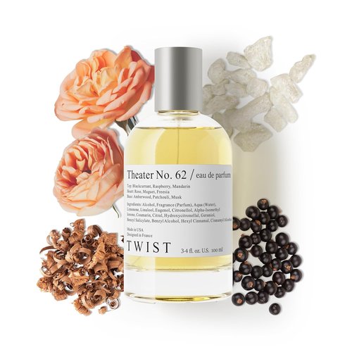 Twist - Theater No. 62 Eau De Parfum | Long-Lasting Vegan Perfume for Women - 100 ml Spray