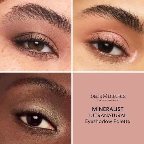 bareMinerals Mineralist Eyeshadow Palette - Six Rich Pigmented Shades | Ultra-Blendable & Talc-Free