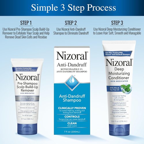 Nizoral Pre-Shampoo Scalp Build-Up Remover - Exfoliates & Prepares for Anti-Dandruff Treatment | 5 oz
