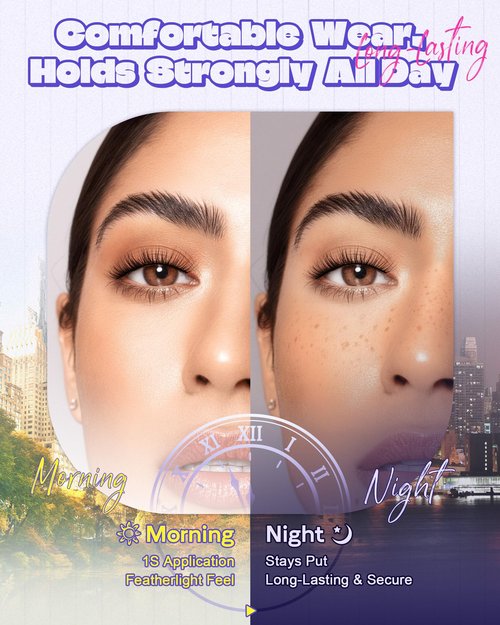 Self Adhesive Eyelashes Glueless Lashes - Natural Look 7-10mm No Glue Eyelashes Strip Waterproof All-Day Hold Press On Lashes Glueless Reusable Lash Strips Kit With Tweezer for Makeup by LZM (08)