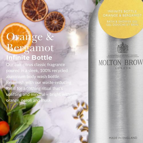 Molton Brown Orange & Bergamot | Luxurious Infinite Bottle for Lasting Fragrance